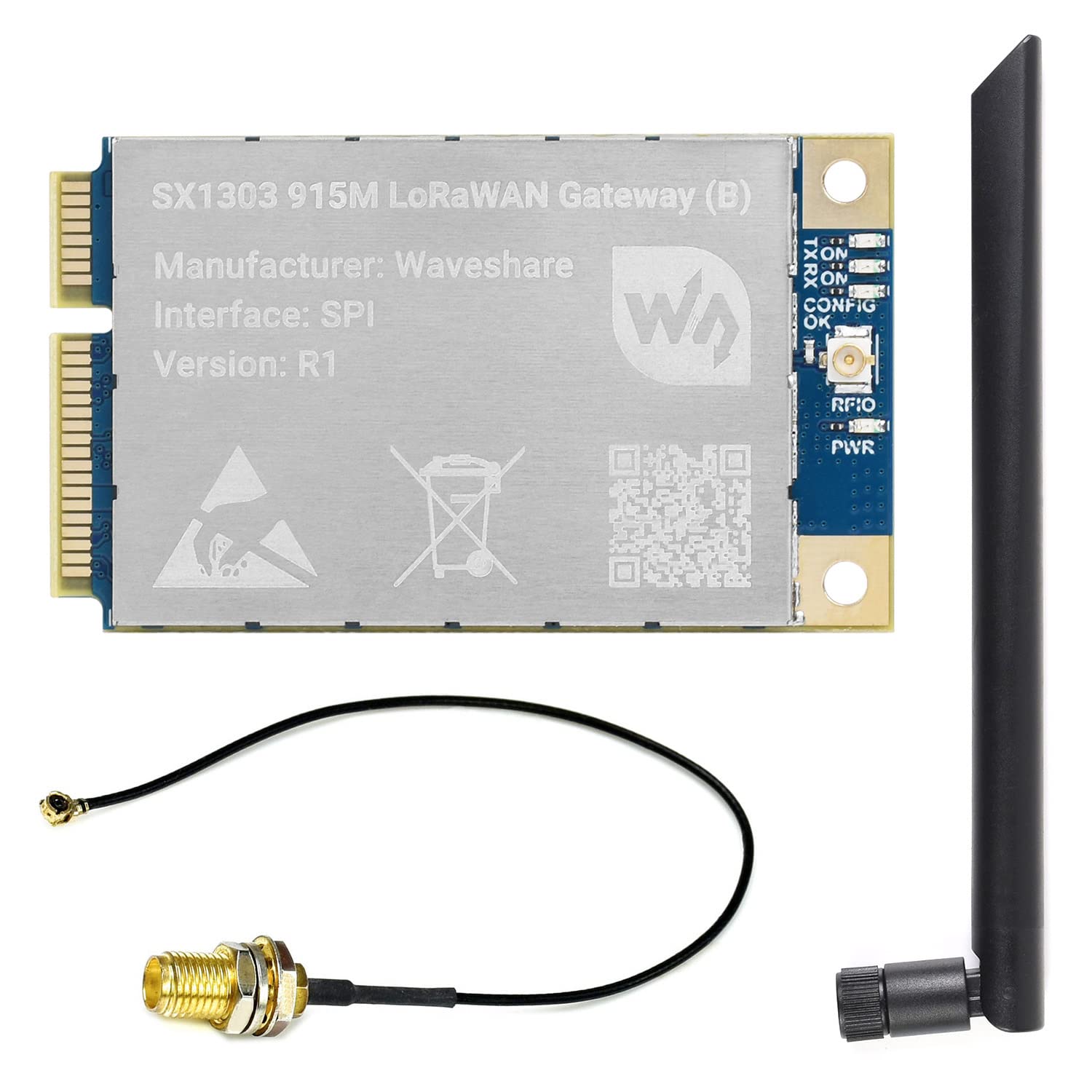 Amazon.com: Waveshare SX1303 915M LoRaWAN Gateway Module